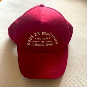 Burgundy Deus Hat